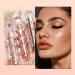 Vtrem Liquid Glitter Eyeshadow Set - Silver Orange & Bronze | Long-Lasting Multi-Dimensional Makeup for Women - Buy Online on GoSupps.com
