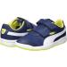 PUMA Kids Stepfleex 2 Sl Ve V Ps Trainers 10 UK Child - Peacoat/White/Yellow - Buy Online on GoSupps.com