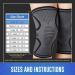 RiptGear Knee Compression Sleeve for Arthritis, Meniscus Tear - Support for Running, Walking, Weightlifting - Large Gray (1 Pack) - Buy Online on GoSupps.com
