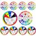 Color Paint Wheel Chart for Artists and Kids - 10 Pieces Color Mixing Guide for Art Class and Makeup Blending - 5.5 Inch Color Harmony Wheels - Buy Online on GoSupps.com