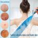 2 Pcs Silicone Back Scrubber for Shower - Exfoliating Body Brush for Men and Women with Hooks - Skin Health and Comfortable Massage - Buy Online on GoSupps.com