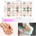 Maitys 168 Piece Nail Polish Stickers Summer Full Wrap - Self Adhesive Nail Art Decal Strip with Nail File - Manicure Kit for Women & Girls - Buy Online on GoSupps.com