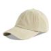 LANGZHEN Unisex Baseball Cap 100% Cotton Fits Men Women Washed Denim Adjustable Dad Hat Khaki washed L
