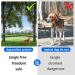 Portable Dog Tensioning Cables for Camping | Reflective Overhead Trolley System for Dogs Up to 136 kg | 15.2m 21.3m 30.5m Options - Perfect for Courtyard Parks & Outdoor Events - Buy Online on GoSupps.com