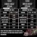 The Meat Makers Beef Jerky Steak Mix 200g - High Protein Dried Beef Snack - Gourmet D rrfleisch for Ultimate Flavor - Buy Online on GoSupps.com