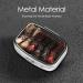 Leather Boots Printed Square Pill Box - Portable Travel Medicine Organizer for Easy Access - Buy Online on GoSupps.com