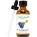 French Lavender 2 fl oz (59 ml) Glass Bottle w/Glass Dropper 100% Pure Essential Oil GreenHealth - Buy Online on GoSupps.com