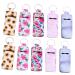 FRCOLOR Shampoo Lipstick Set Lip Balm Set Mini containers Shampoo Container Mini Keychain Neoprene Key Chain Lip Balm Holder Lip Balm Sleeves Keychain Lipstick Bag Holder Lipstick