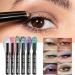 Cream Eyeshadow Stick Eyeshadow Brightener Stick Long Lasting Waterproof Shiny Face Painting Tools for Daily Use Birthday Beauty Holiday Gift Travel Vacation Girls Women - Buy Online on GoSupps.com