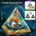 HuiJuKeJi Healing Crystals Aquarius Orgonit Pyramid - Zodiac Constellation Gifts with Tiger Eye Crystal - Astrology Energy Healing 6cm - Buy Online on GoSupps.com
