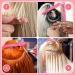 16 Pcs Hair Extension Tool Kit - Pliers, Silicone Rings, Hook Needle, Threader, Combs, Rubber Bands, Clips - Hair Styling Accessory Set - Buy Online on GoSupps.com