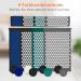 Lifegoods Acupressure Mat with Pillow - Battery-Powered Massage & Acupuncture Mat for Back Pain Relief - Green & White - Buy Online on GoSupps.com