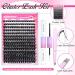 DIY Russian Cluster Lashes Kit - Individual Extensions, DD Curl, Bond & Seal Glue - 8-16MM G-Cluster - Buy Online on GoSupps.com