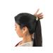 Girls Taekwondo Silhouettes Hair Elastics - 16 Ouchless Ribbon Ties for Martial Arts & Sports - Buy Online on GoSupps.com