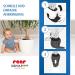 Reer Plant Protection Net Value Pack - 2 Pieces for Flower Pots Up to 30 cm - Prevents Kids from Eating Potting Soil - Buy Online on GoSupps.com