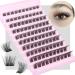 ALICROWN Wispy Cluster Lash Extension Kit - 120Pcs | DIY Eyelash Extensions 8-16mm | Fluffy & Natural Individual Lashes Cluster DIY at Home - Buy Online on GoSupps.com
