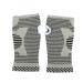 VOCOSTE Pair Wrist Brace Wrist Compression Sleeves Wrist Support for Women and Men for Carpal Tunnel and Wrist Pain Ease Gray Size L L Gray