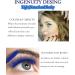 Blue Mascara Voluminous Waterproof Cat Eye Makeup Color Mascara for Eyelashes Best Volumizing Lengthening Curling Defining Washable Eye Lashes Party Stage Use Women Girl Valentine's Christmas Gift - Buy Online on GoSupps.com