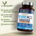 High Strength Vitamin K2 MK7 700mcg - 90 Vegan Capsules - Made in UK by YrHealth - Buy Online on GoSupps.com