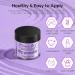 Dip Powder Nail Kit - 4 Color Starter Set with 4 Dipping Powders & 4 Liquid Polishes - Purple Blue Acrylic System - Buy Online on GoSupps.com
