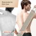 Suntee Exfoliating Back Scrubber & Sponge Pad Set for Men and Women - Deep Clean and Relax Your Body - 36.5x4.5 Inch - Buy Online on GoSupps.com