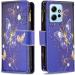 VQWQ Mobile Phone Case for Xiaomi Redmi Note 12 4G - Protective Leather Cover with Zipper Map Compartment | Butterfly Design Flip Case - Buy Online on GoSupps.com