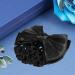 Black Bowknot Decor Snood Net Barrette Hair Bun Cover - Buy Online on GoSupps.com