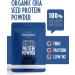 Sun & Seed Organic Chia Seed Protein Powder - 300g - High Fiber, Plant Based, Vegan-Friendly - Buy Online on GoSupps.com