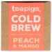 Teapigs Peach & Mango Cold Brew Tea - 10 CT | Refreshing Flavor | Natural Ingredients - Buy Online on GoSupps.com