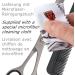 THREE SWORDS Professional Thinning Scissors Set - Stainless Steel Hair Scissors with Case & Comb - Ideal for Stylists & Barbers - Buy Online on GoSupps.com