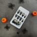 Shop Goth Press on Nails for Halloween - Skull & Rose Acrylic Fake Nails | 24Pcs Full Cover Stick On for Cosplay - Buy Online on GoSupps.com