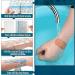 Threlaco 8 Piece Transparent Stretch Adhesive Bandage Set - Waterproof Clear Dressing Tape in 4 Sizes - Buy Online on GoSupps.com
