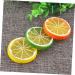 ABOOFAN 50pcs Simulation Lemon Slices Candy Resin Charms Toys Orange Slices Props Plastic Fake Inflatable - Buy Online on GoSupps.com