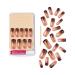 Gold Finger Gel Glam False Nails - Long Length Full Cover Nails | GF64 - Buy Online on GoSupps.com