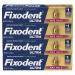 Fixodent Ultra Max Hold Secure Denture Adhesive Cream for Full and Partial Denture Wearers, 2.2oz (Pack of 4)