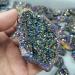Crystal Rough Specimen Healed 1pcs Colorful Aura Quartz Crystal Cluster Electroplate Natural Stones and Minerals for Home Decor or Party Decora As a Gift (Size : 50-90g)