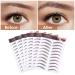 Molain Brow Tattoo Eyebrow Peel Off Temporary Tint Waterproof - 6 PCS Brown Style 09 - Buy Online on GoSupps.com