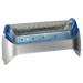 vhbw Shaving foil replacement for Braun 20S for electric shaver + frame silver/blue