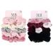 Expressions Soft Velvet Hair Scrunchie Set - 10 Pc Collection for All Hair Types - Buy Online on GoSupps.com