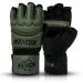 Madgon MMA gloves professional - professional quality - high -quality construction - boxing training sandbag punching bag freefight grappling martial arts - boxing gloves m olive/black