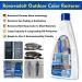 Outdoor Color Restorer 16.5oz - Revive Faded Plastic & Vinyl Shutters Protects from Sun Damage & Oxidation - International Shipping Available - Buy Online on GoSupps.com