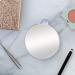 Zadro Dual-Sided 10X/5X Compact Travel Makeup Mirror - Clear Acrylic, Gray/White - Buy Online on GoSupps.com