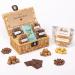 Best Mum Chocolate & Fudge Hamper Gift Basket || Real Wicker Hamper || Unique Xmas Present for Mum || The Hamper & Gift Co.