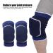 ZJchao Professional Knee Compression Sleeve - Breathable Kneepad for Running Workout Volleyball & Dancing (Blue) - International Shipping Available - Buy Online on GoSupps.com