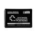 Leina-Werke 10002 Car First Aid Kit Standard Black/White