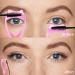 DALAETUS 13 Pcs Stainless Steel Lash Curler Set Eyelash Curler with Silicone Pad Steel Eyelash Brush Eyelash Comb Disposable Brushes Assist Clip Partial Curler for Women - Buy Online on GoSupps.com