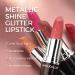 Anglicolor Glitter Lipstick - Metallic Glossy & Long-Lasting Vegan Lip Gloss for Women | #01 Cosmopolis - Buy Online on GoSupps.com