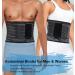 Buy Abdominal Binder Post Surgery Support Belt | Hernia & C-Section Compression for Men & Women - Large Black - Buy Online on GoSupps.com
