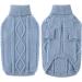 Warm Wool Pet Sweater for Small & Medium Dogs | Stylish Knitted Dog Coats & Vests - Winter Clothing for Chihuahuas Bulldogs & More - Buy Online on GoSupps.com