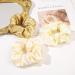 Scrunchies for Women Hair Ties Bands Satin Hair Scrunchies for Girls Big Scrunchies for Women's Thick Curly Hair Ponytail Holders Cute Pony Tails No Crease Hair Ties No Damage - Buy Online on GoSupps.com